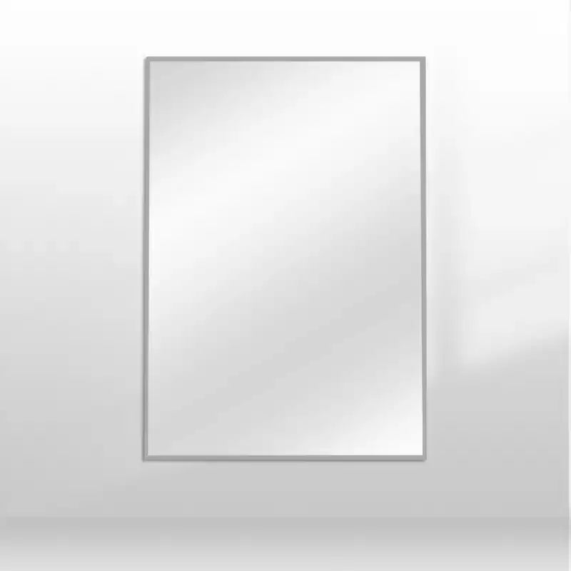 MAYEERTY Hanging Mirror Aluminum Alloy Thin Edge Right Angle Rectangle