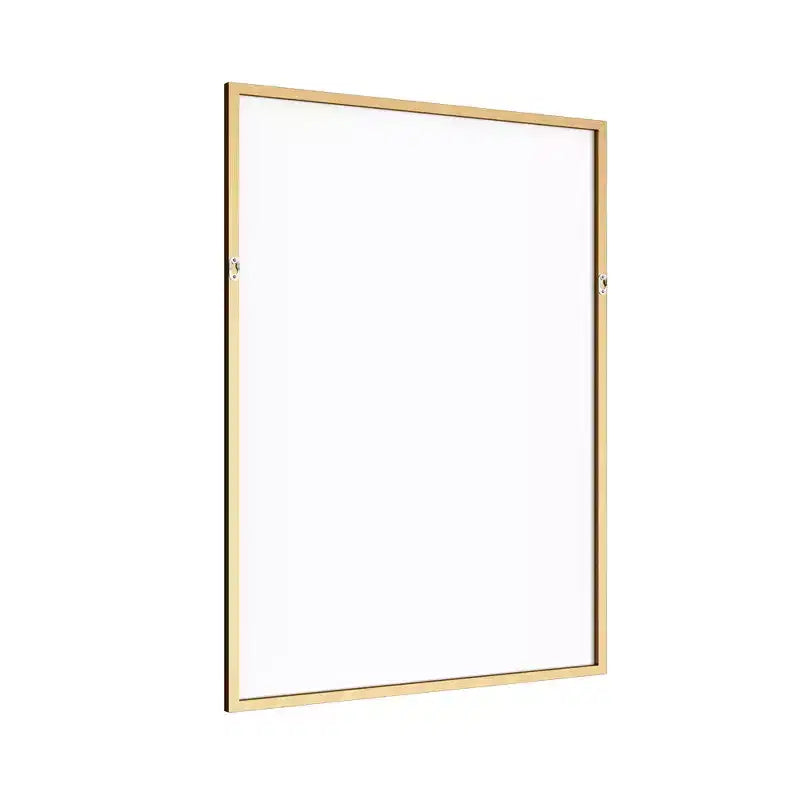 MAYEERTY Hanging Mirror Aluminum Alloy Thin Edge Right Angle Rectangle