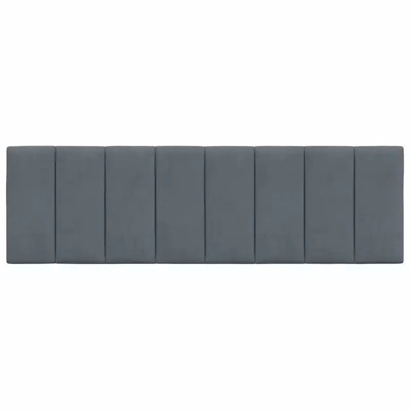vidaXL Headboard Cushion Hanko Dark Gray 60.2 Velvet
