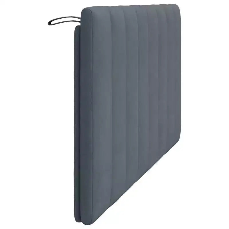 vidaXL Headboard Cushion Hanko Dark Gray 60.2 Velvet