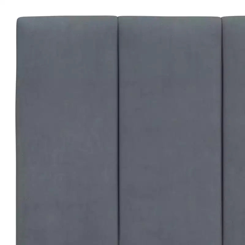 vidaXL Headboard Cushion Hanko Dark Gray 60.2 Velvet