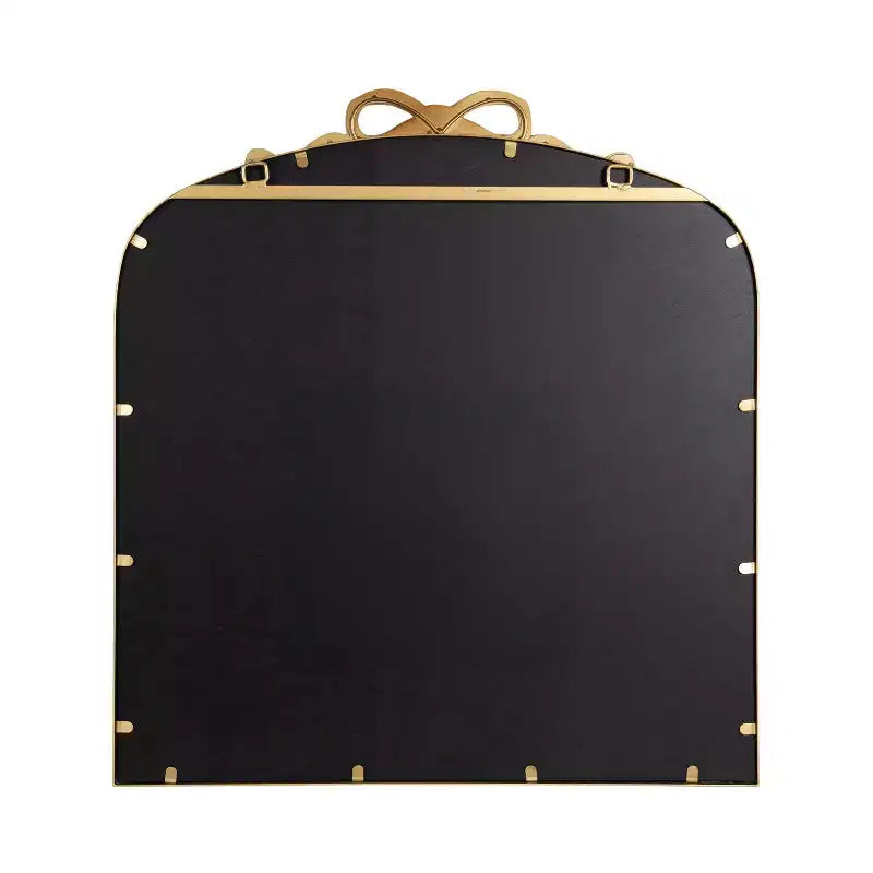 Kate and Laurel Arendahl Ribbon Arched Mirror, Gold, 28x30