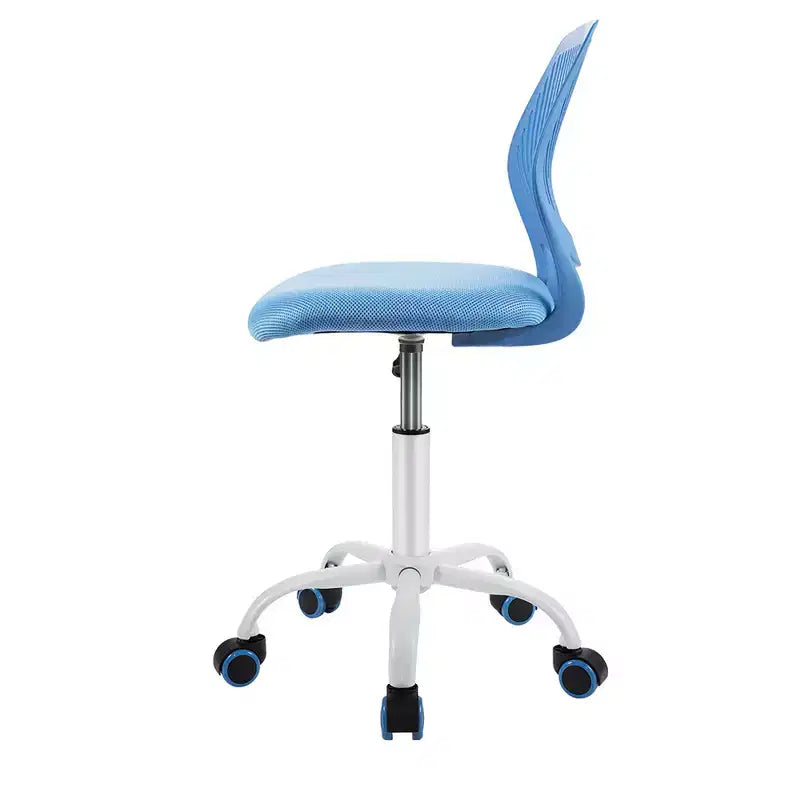 Costway Kids Desk Chair Ergonomic Swivel Children Mesh Study Height Adjustable Rose/Blue/Turquoise/Purple/Gray/Light Green